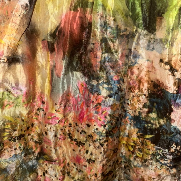 Bryn Walker Giverny Monet Taffeta Zen Vest S - Picture 6 of 7